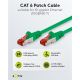 CAT 6 cavo patch, S/FTP (PiMF), 1 m, Verde, kit da 10 WE67507 Goobay