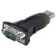 Adattatore da USB a RS232 seriale mini, Trasparente WE95436 Goobay