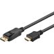 Cavo da DisplayPort a HDMI WE64844 Goobay