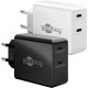 Caricatore rapido doppio USB-C PD (36 W) bianco WE61758 Goobay
