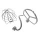 Gancio impastatore in acciaio inox per KitchenAid 5QT e 6QT K612 
