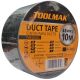 Nastro adesivo telato nero 48 mm x 10 m Toolmak TL7845 Toolmak