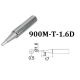 Punta di ricambio per stilo saldante 900M-T-1.6D, 1.6mm, HAKKO K060 HAKKO